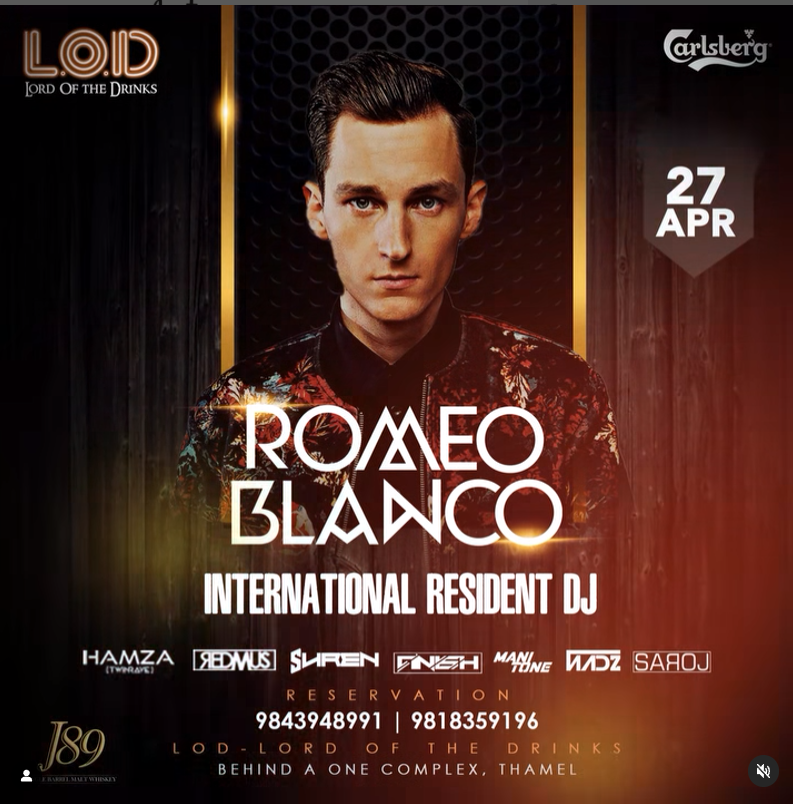 Romeo Blanco International DJ 
