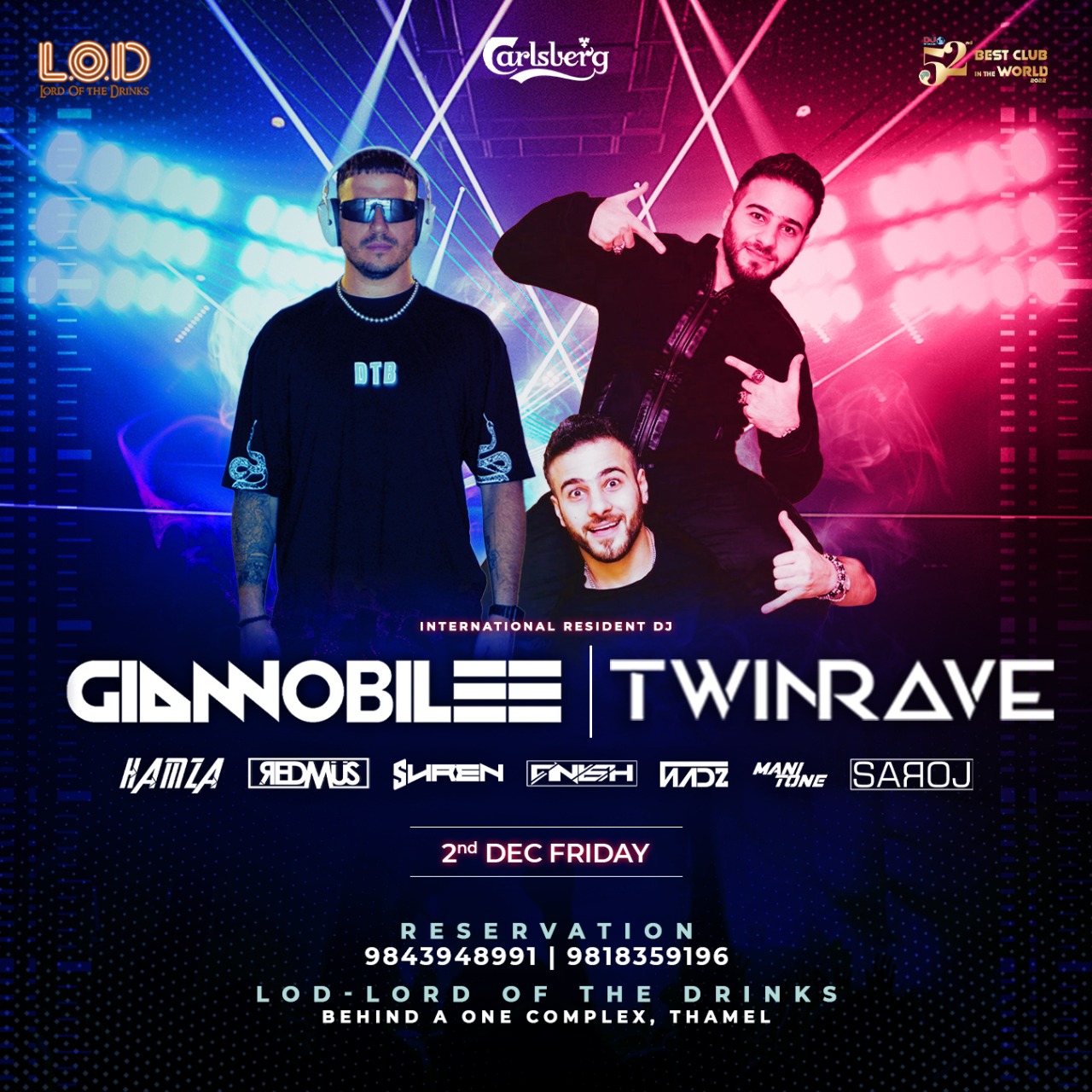 Friday Night With Gian Nobilee And Twinrave Dec 2nd 2022